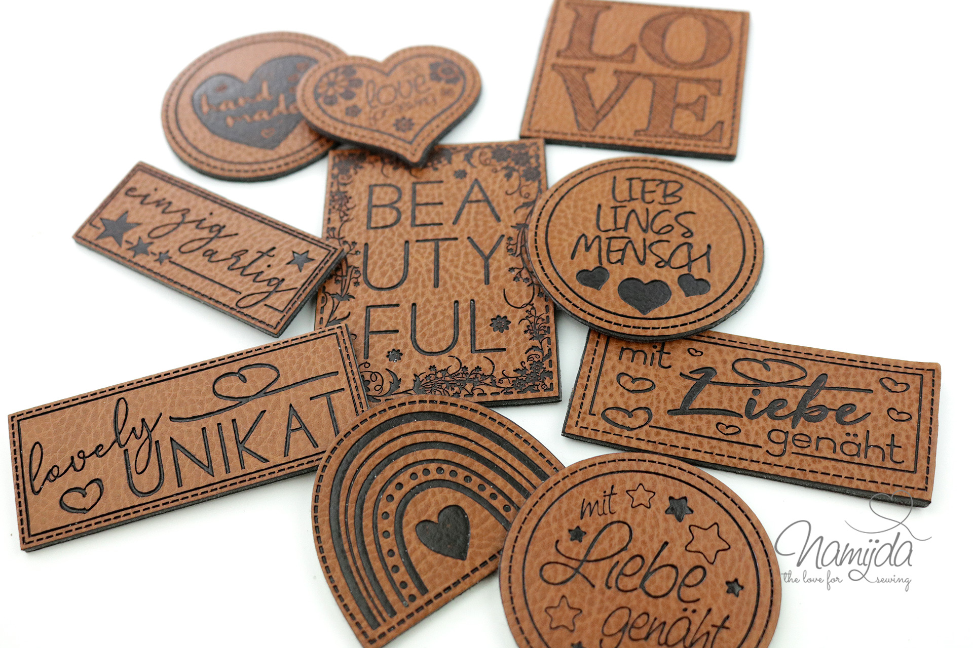 NAMIJDA KuNSTLEDER LABELS EIGENPRODUKTION