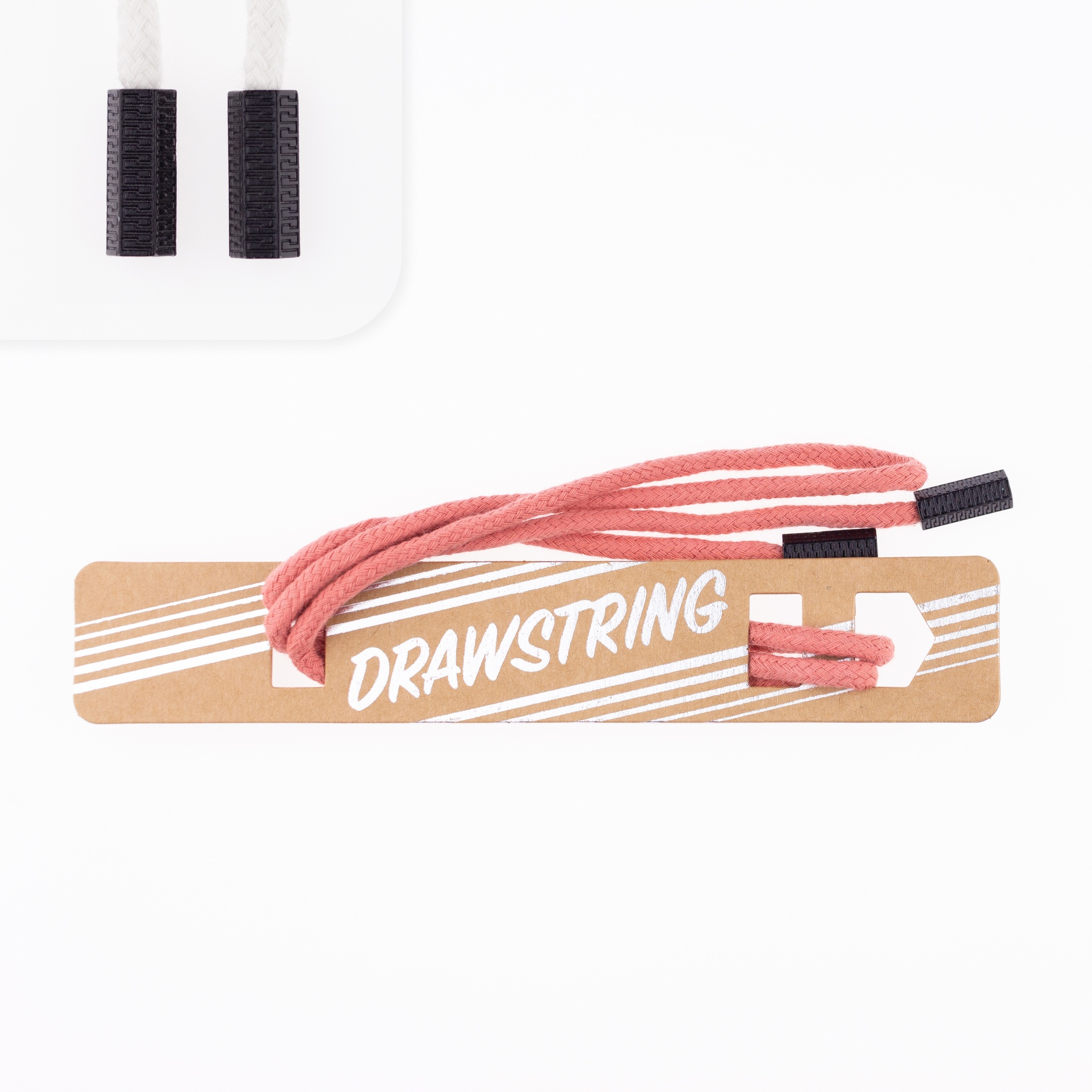 Drawstring - Kordelstopper schwarz