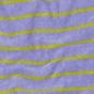 Preview: 0,5 MTR. ♥ FROTTEE STREIFEN FLIEDER/LIME ♥