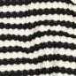 Preview: 0,50 MTR.  ♥ STRICKSTOFF JACQUARD SCHWARZ/WEISS ♥