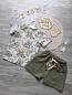 Preview: 0,5 MTR. WAFFEL JERSEY 100% BAUMWOLLE - KHAKI LIGHT