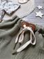 Preview: 0,5 MTR. WAFFEL JERSEY 100% BAUMWOLLE - KHAKI LIGHT