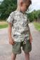 Preview: 0,5 MTR. WAFFEL JERSEY 100% BAUMWOLLE - KHAKI LIGHT
