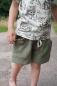 Preview: 0,5 MTR. WAFFEL JERSEY 100% BAUMWOLLE - KHAKI LIGHT