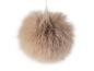 Preview: 1 Stück XL FeLLbommel - TAUPE - 12cm