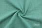 Preview: 0,5 MTR. ♥ DouBLE GAUZE - Musselin Dusty MiNT- Baumwollstoff ♥