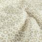 Preview: 0,5 MTR. ♥ MuSSELIN LEO NATURAL ♥