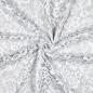 Preview: 0,5 MTR. ♥  Spitze BLUMEN - WEISS - Spitzenstoff ♥