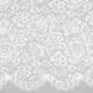 Preview: 0,5 MTR. ♥  Spitze BLUMEN - WEISS - Spitzenstoff ♥