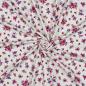 Preview: 0,50 MTR. ♥ LITTLE FLOWER GARDEN FLIEDER WEISS  - JERSEY ♥