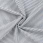 Preview: 0,5 MTR. SEERSUCKER STREIFEN UNI NAVY