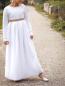 Preview: 0,5 MTR. ♥ Soft Schimmer Tüll NATUR WeiSS *Extra weich* ♥