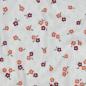 Preview: 0,5 MTR.  ♥ BAUMWOLLJERSEY POINTOILLE Lochstickerrei - BLÜMCHEN ♥