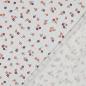 Preview: 0,5 MTR.  ♥ BAUMWOLLJERSEY POINTOILLE Lochstickerrei - BLÜMCHEN ♥