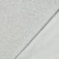 Preview: 0,5 MTR.  ♥ TEDDY BOUCLE  - FLEECE INNENSEITE   DOUBLEFACE HELLGRAU ♥