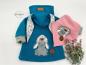 Preview: 0,50 MTR. WeiCHER WoLLWALK -  PETROL - 100% WoLLE  (mulesingfrei)