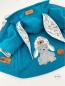 Preview: 0,50 MTR. WeiCHER WoLLWALK -  PETROL - 100% WoLLE  (mulesingfrei)