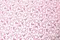 Preview: 0,50 MTR. ♥ PETITE FLEUR STREUBLüMCHEN ROSE JERSEY ♥