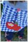 Preview: 5 ♥Schleifchen♥ Vichy  ROT