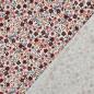 Preview: 0,50 MTR. ♥ SPRING FLOWERS BEERE JERSEY  ♥