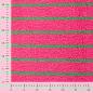 Preview: 0,5 MTR. ♥  TEDDY STREIFEN PINK/GRÜN  ♥