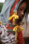 Preview: 1 MTR. ♥ Kordel, Band - flach - GELB - 1,5 cm ♥