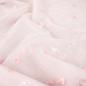 Preview: 0,5 MTR. ♥ SOFT TüLL HERZCHEN ROSE ♥