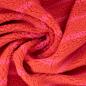 Preview: 0,5 MTR. ♥  TEDDY STREIFEN ROT/ROSA ♥