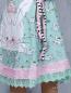 Preview: ♥1 Mtr. Wäschespitze - BLUMENRANKE - 6cm - MINT ♥