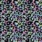Preview: 0,5 MTR. ♥ SOFTSHELL LEO MULTICOLOR RAINBOW ♥