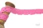 Preview: 1 MTR. ♥KLÖPPELSPITZE - PUDER ROSA - 2,5cm extra breit  ♥