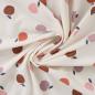 Preview: 0,5 MTR. ♥ RIPPSTRICK JERSEY  APPLES NATUR ♥