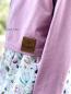 Preview: 0,5 MTR. ♥  UNI BIO BAUMWOLLJERSEY LAVENDEL ♥