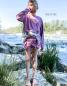 Preview: 0,5 MTR. ♥  UNI BIO BAUMWOLLJERSEY LAVENDEL ♥