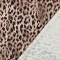 Preview: 0,5 MTR.♥ VISKOSE SOFT WILD LEO LEICHT ELASTISCH ♥