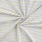 Preview: 0,50 MTR. ♥ LITTLE LEMON LINES NAVY JERSEY  ♥