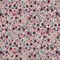 Preview: 0,50 MTR. ♥ SPRING FLOWERS LAVENDEL JERSEY  ♥