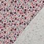 Preview: 0,50 MTR. ♥ SPRING FLOWERS LAVENDEL JERSEY  ♥