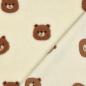 Preview: 0,5 MTR. ♥ TEDDY HAPPY BEAR NATUR ♥