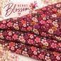 Preview: 0,50 MTR. ♥ BERRY BLOSSOM Jersey ♥