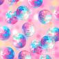 Preview: 0,5 MTR.  DISCOKUGELN FRENCH TERRY