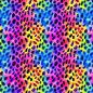 Preview: 0,50 MTR. ♥ LEO RAINBOW COLOUR JERSEY ♥