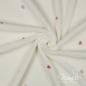 Preview: 0,5 MTR. ♥ GESTICKTE HERZEN TEDDY ♥