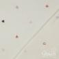 Preview: 0,5 MTR. ♥ GESTICKTE HERZEN TEDDY ♥