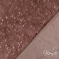 Preview: 0,5 MTR. ♥ KUSCHELWEICHER FOIL TEDDY ROSEGOLD  ♥ 