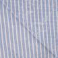 Preview: 0,5 MTR. ♥ STREIFEN & BLUMEN CHAMBRE LEINEN JEANS ♥