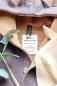 Preview: 1 STCK. ♥ XL NAMIJDA EP WEBETIKETTEN - 100% handgemacht ... - BRAUN ♥
