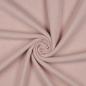 Preview: 0,5 MTR. ♥ Doubelface Baumwollfleece ROSE MELANGE - 100% Baumwolle ♥