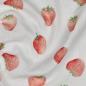Preview: 0,5 MTR. ♥ MuSSELIN PASTELL ERDBEEREN  ♥