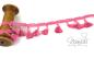 Preview: 1 MTR. ♥ HIPPIE QUASTE - UNI - PuDERRoSA♥